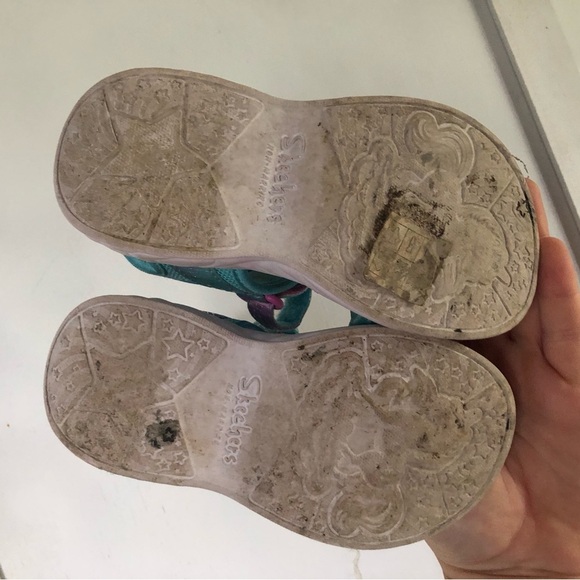 Skechers Sz 10 Girls Sandals - Picture 4 of 5